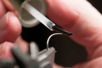 Varnishing the hook Varnishing the hook