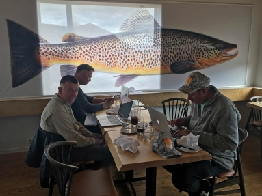 Lunch and work break at ION Hotel Lunch and work break at ION Hotel