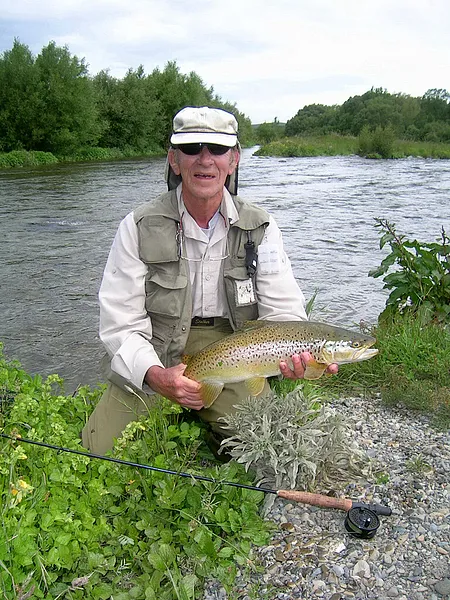 User submitted picture: This 6lb brown trout was ...